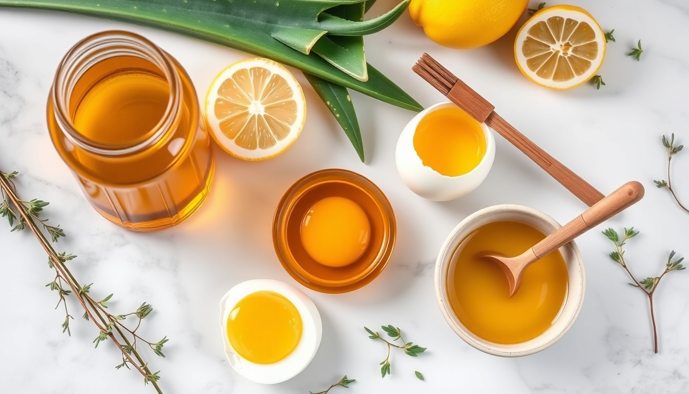 Honey and Egg: Benefits for Skin, Hair, and DIY Recipes