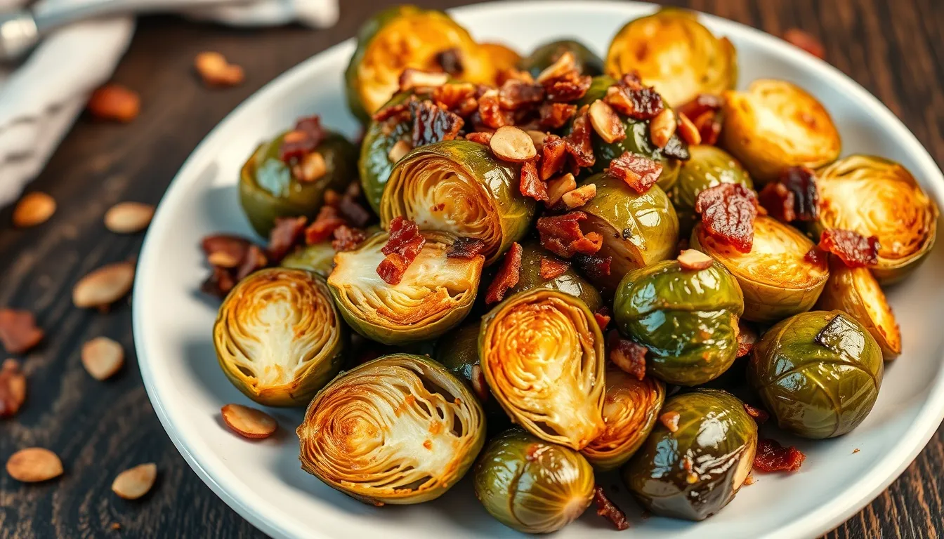 Honey Garlic Brussels Sprouts: Crispy Roasted Recipe (5 Variations)