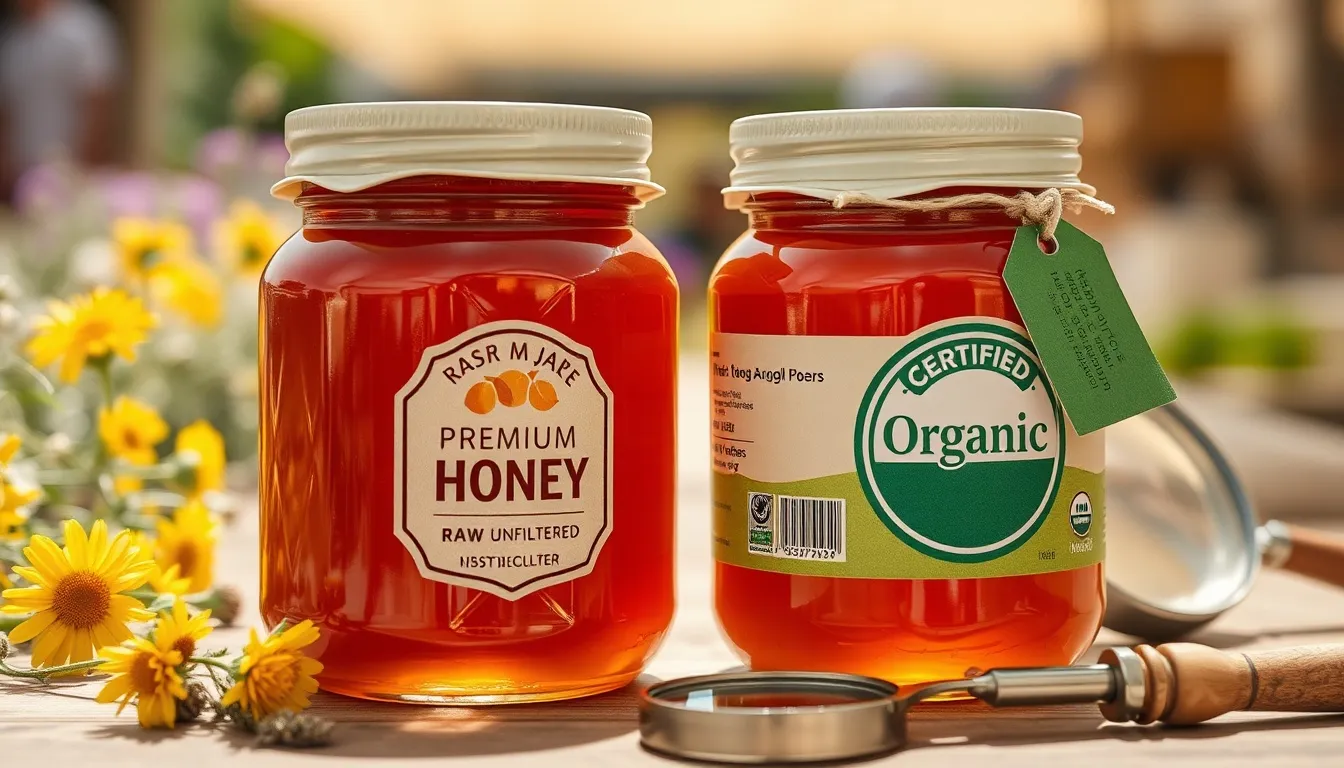 Raw Honey vs Organic Honey: Understanding the Key Differences
