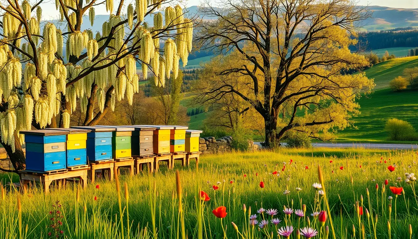 Romania honey varieties