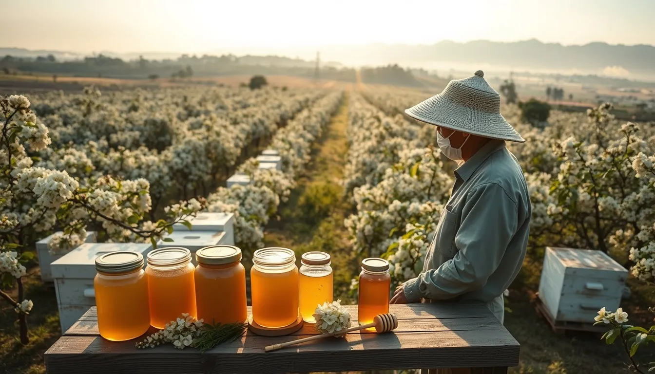 Thailand honey varieties