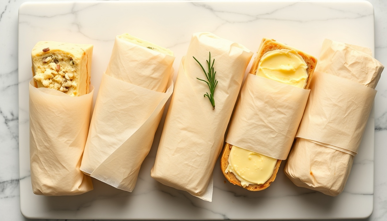 Honey garlic butter variations with fresh herbs, Parmesan, chili flakes, and lemon zest