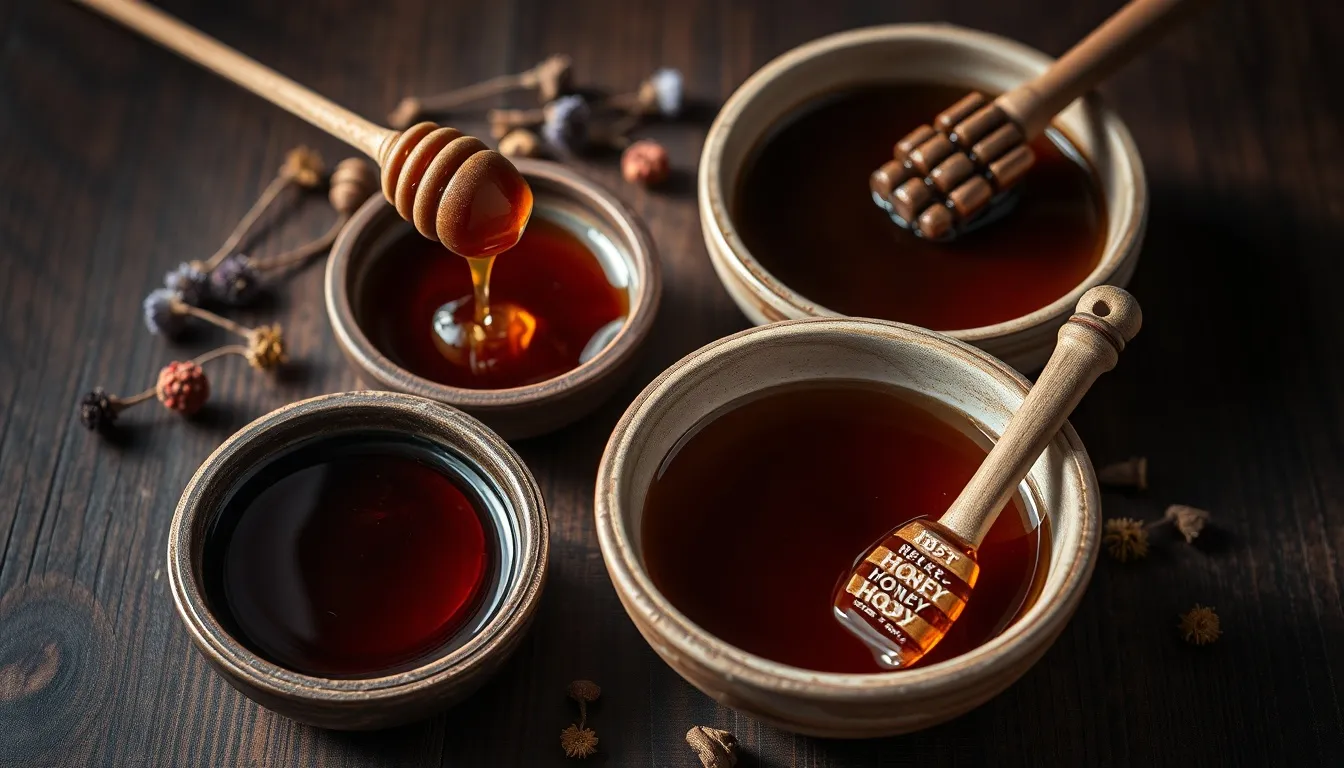 Buckwheat Honey vs Clover Honey — honey comparison