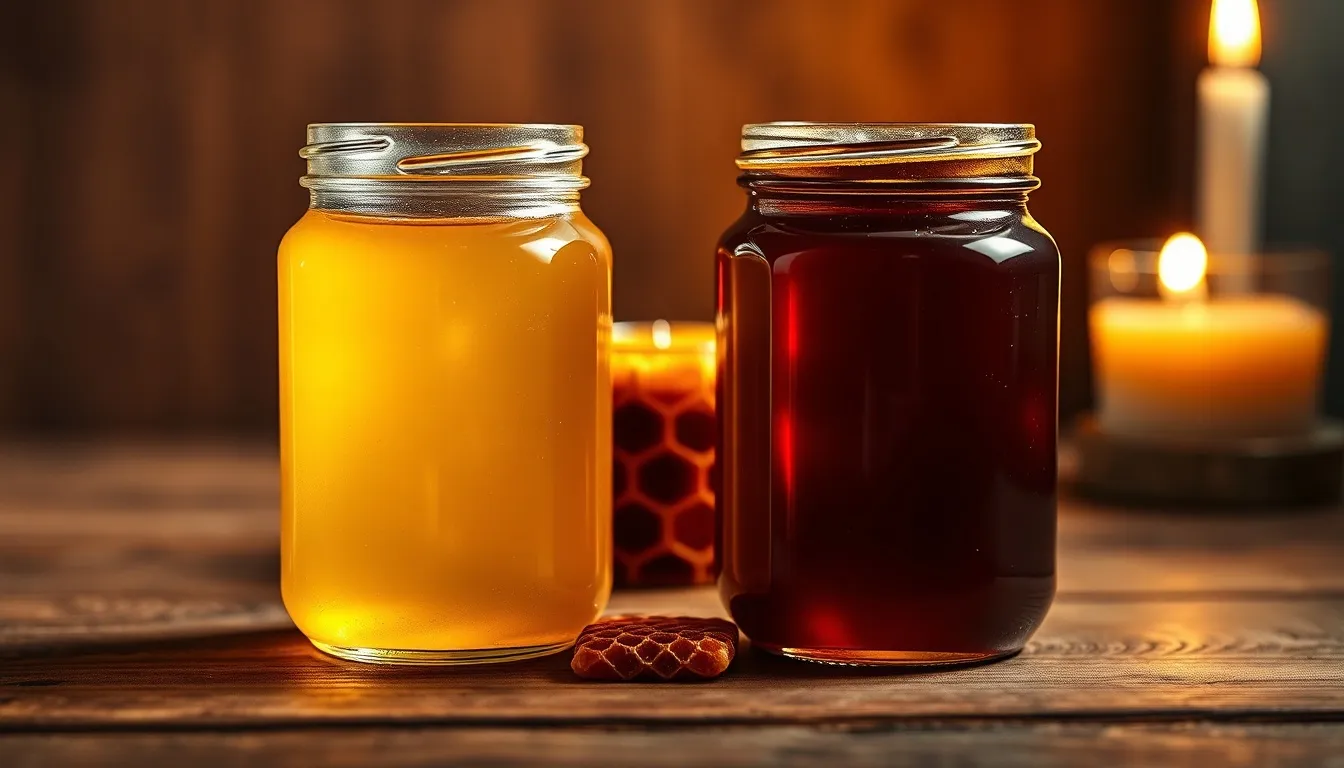 Light Honey vs Dark Honey — honey comparison