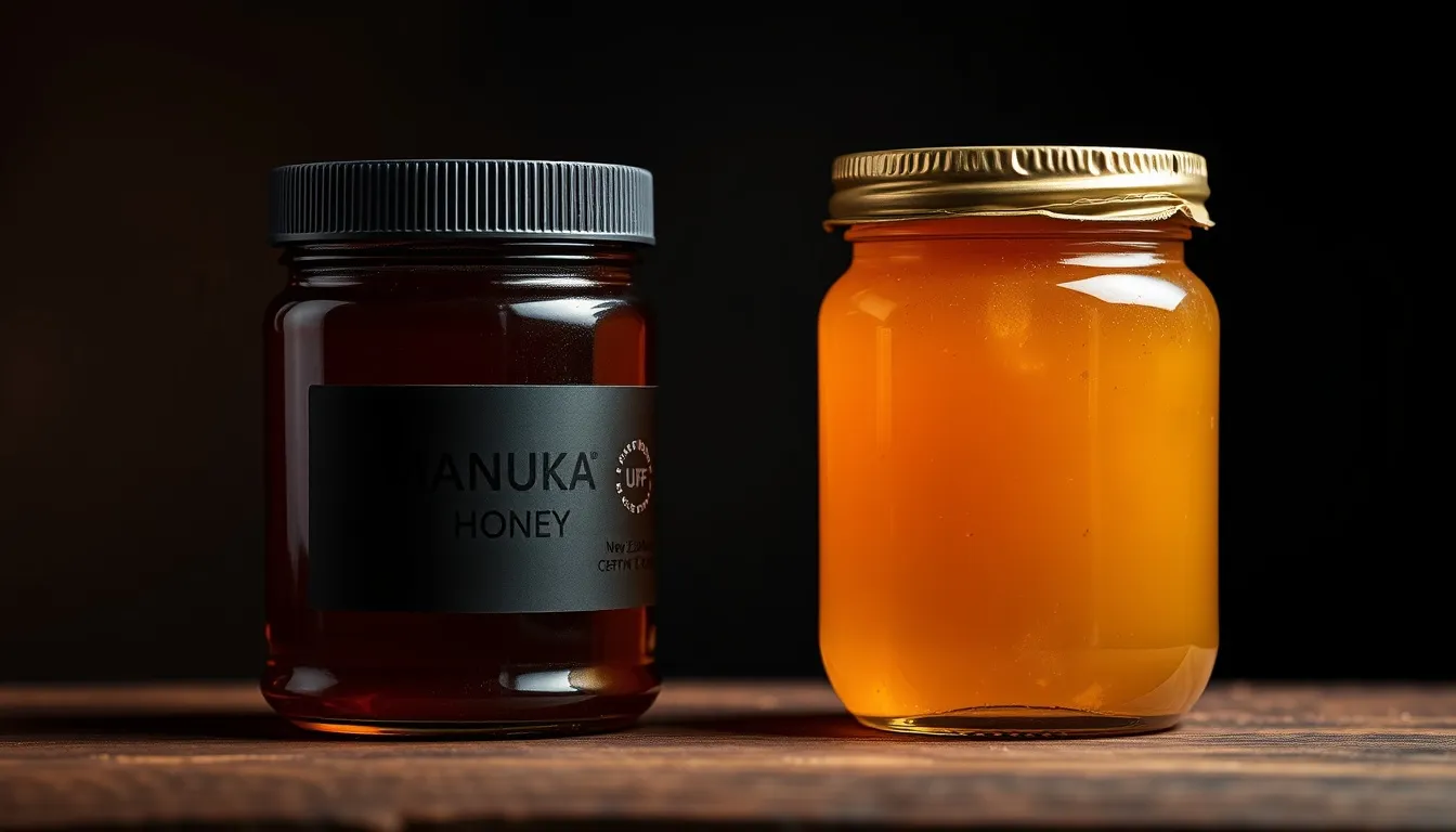 Manuka Honey vs Raw Honey — honey comparison
