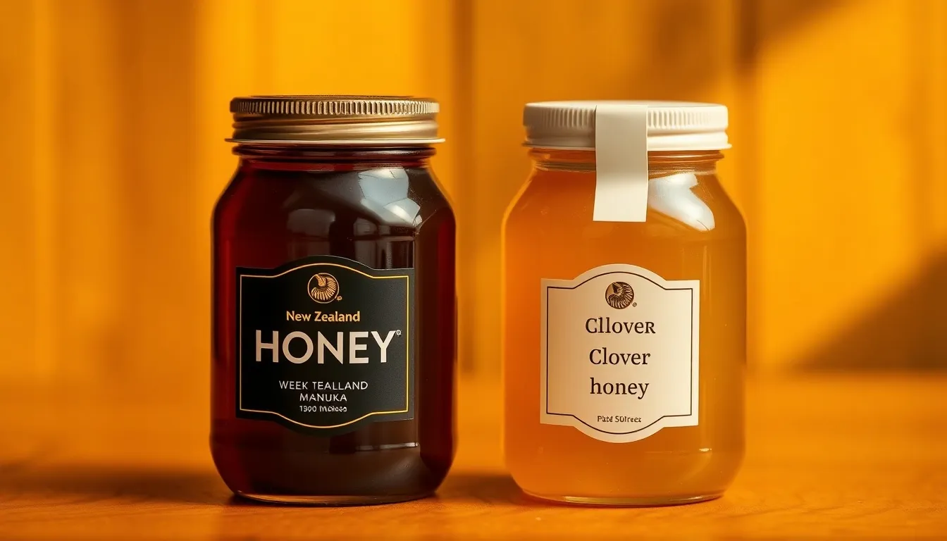 Manuka Honey vs Regular Honey — honey comparison