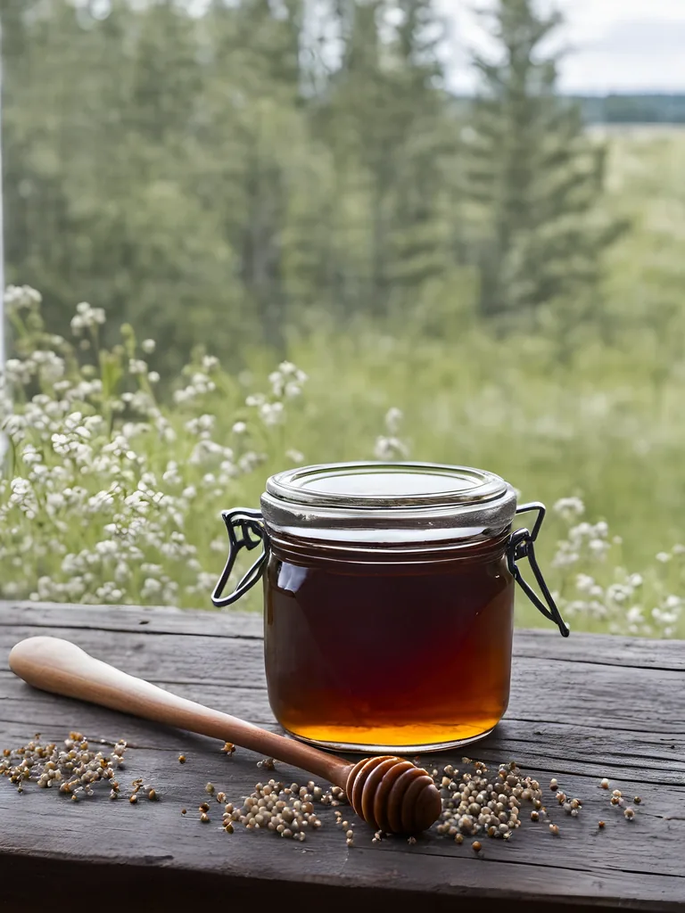 Oneroot Natural Raw Buckwheat Honey — Buckwheat honey from Canada