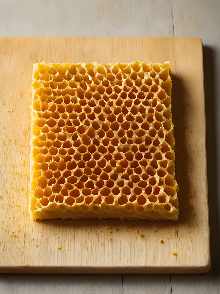 Gil's Honey Bees Raw Honeycomb in Wooden Frame — Wildflower honey from USA