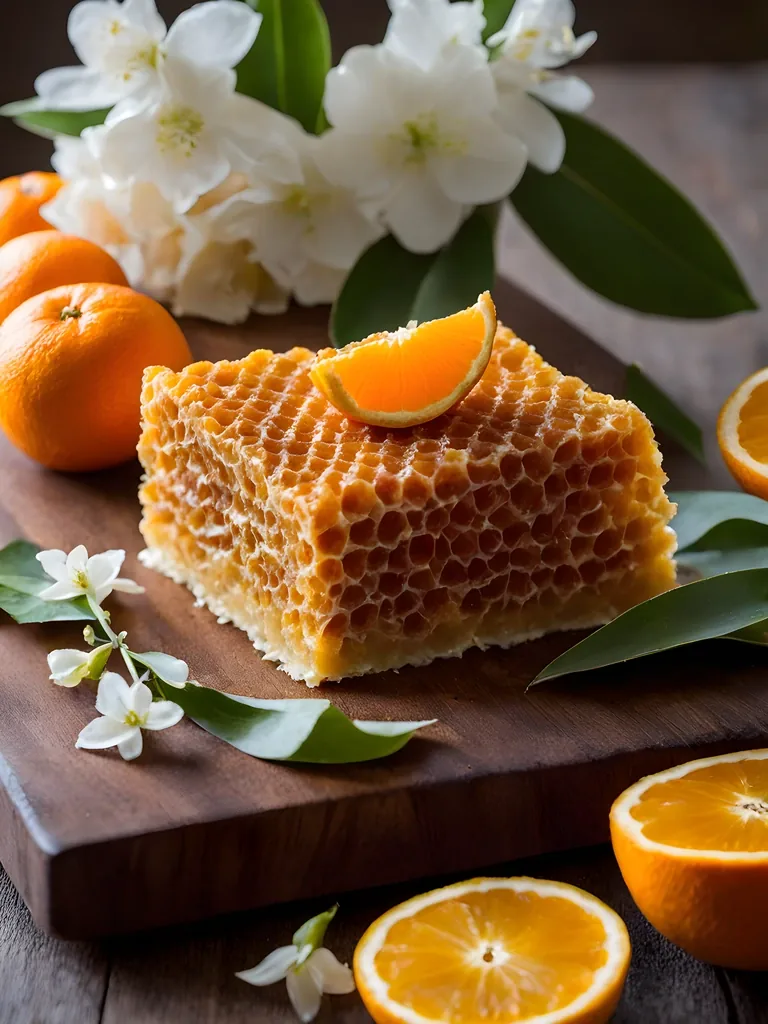 Arizona Local Raw Honey Fresh Honeycomb — Orange Blossom honey from USA
