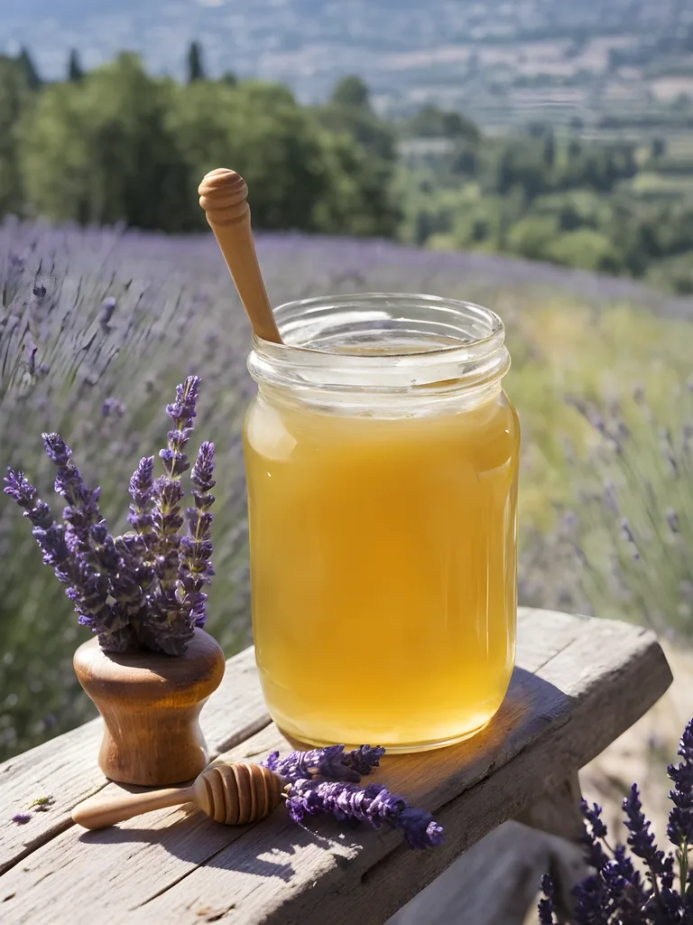 Miel in France Organic Lavender Honey (Miel de Lavande BIO) — Lavender honey from France