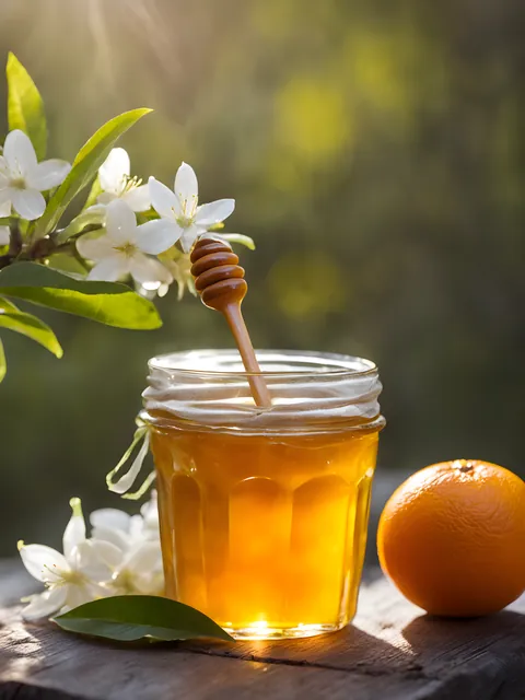 Mitchem Bee Company Raw, Unfiltered Florida Orange Blossom Honey