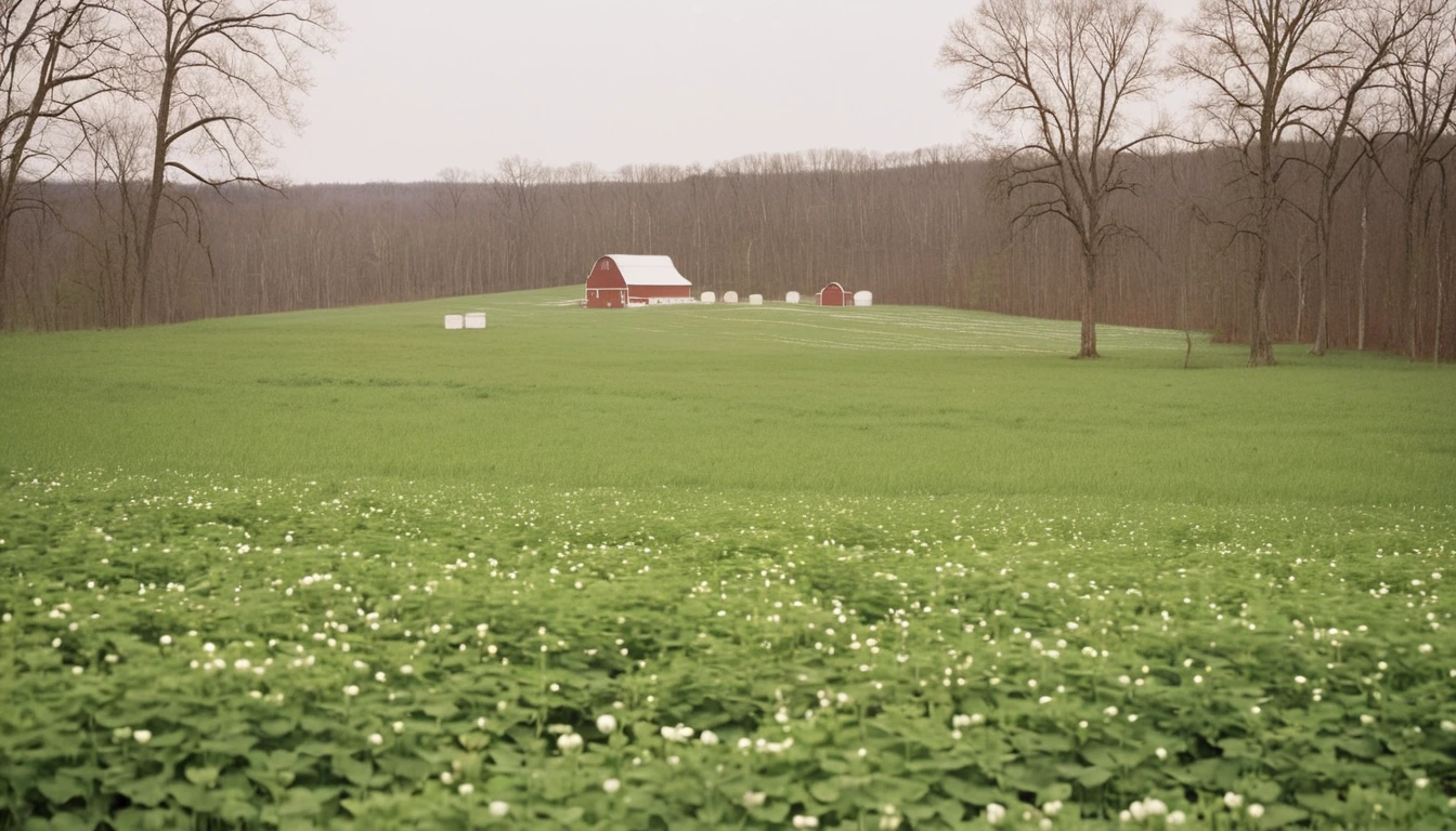 Ohio landscape showing Great Lakes shoreline meeting Appalachian foothills with diverse honey production terroir