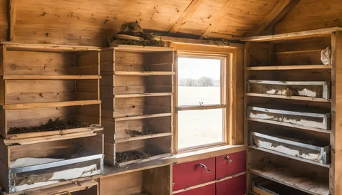 Illustration of a beekeeping supply store