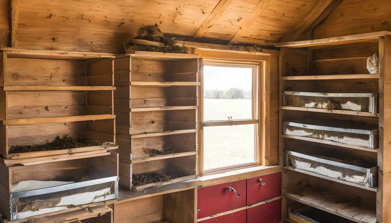 Illustration of a beekeeping supply store